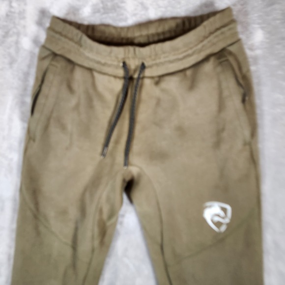 Alphalete Activewear‎ Joggers Men's Medium 28X28 Army Green Cotton - Picture 5 of 16